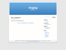 Tablet Screenshot of bloglog.hu